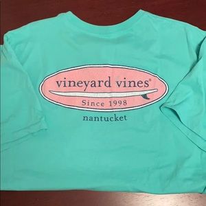 Vineyard Vines Men’s XL Nantucket Teal T-Shirt